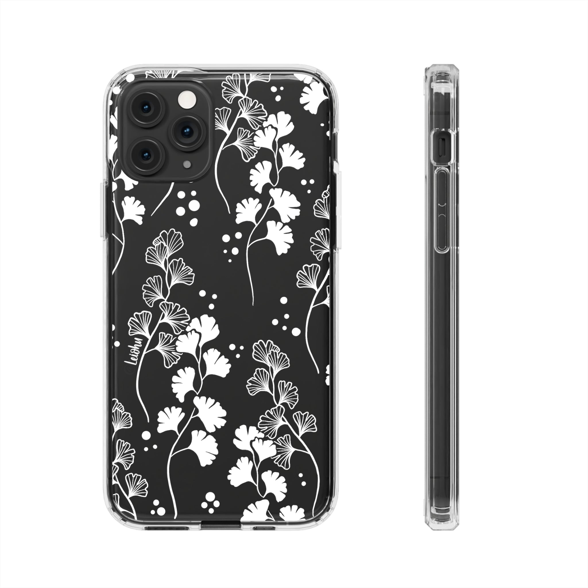 Groovy 'Iwa'iwa Clear Phone Case - Slim Protective Cover for iPhone & Samsung | Trendy Aesthetic Design for Everyday Use & Travel