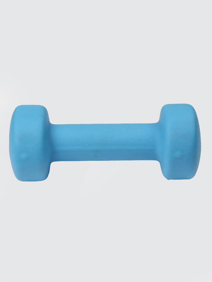 2Kg Neo Dumbbells Set of 2 - Lightweight Yoga & Fitness Weights for Women & Men - Perfect for Home Workouts, Yoga, Pilates and Strength Training (Blue)