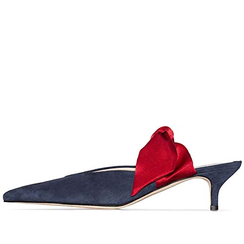 Navy Suede