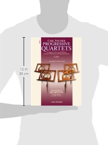 BF71 - Progressive Quartets for Strings - Cello (Ensemble Music) | Perfect for Music Students & String Quartet Practice