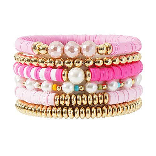 C-6pcs pink set