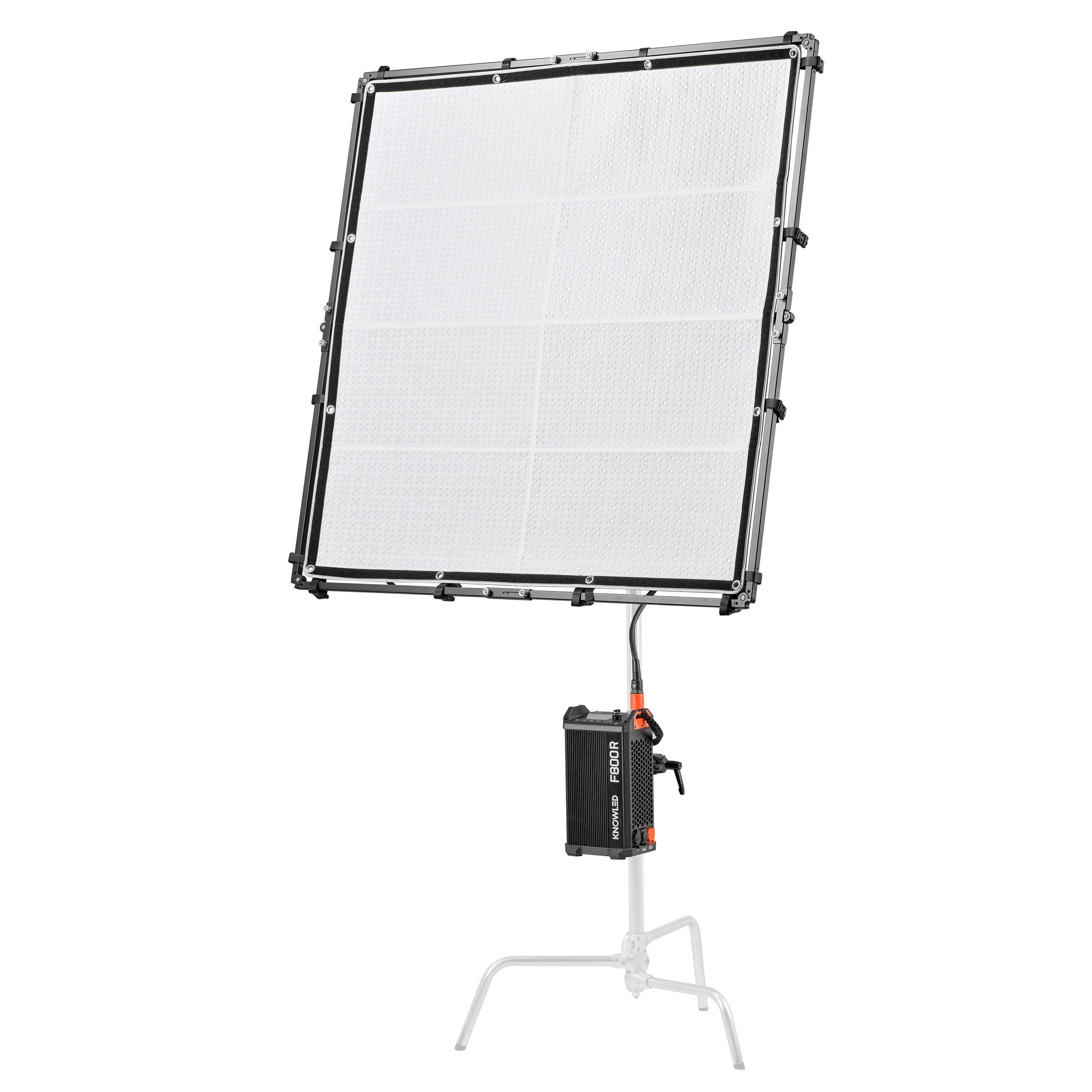 KNOWLED F800R K2 4x4ft IP54 Waterproof Flexible RGB LED Panel with Softbox Kit - Perfect for Studio Photography, Video Lighting, and Indoor/Outdoor Film Production