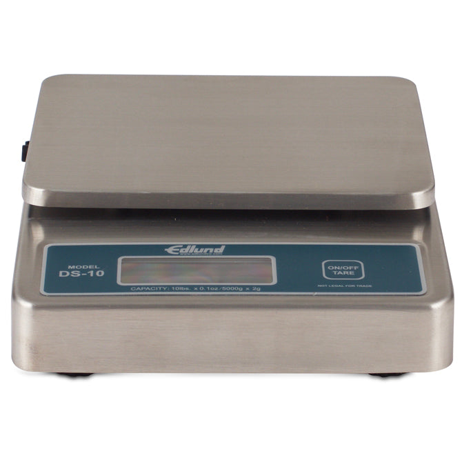 Edlund DS-10 Electronic Digital Scale 10 lb Capacity - Commercial Kitchen Food Scale for Baking, Cooking, and Portion Control