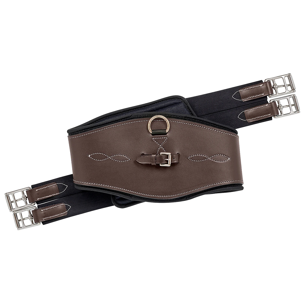 EquiFit Anatomical Jumper Girth - Breathable Horse Riding Girth for Jumping & Dressage - Perfect for Equestrian Training & Competition