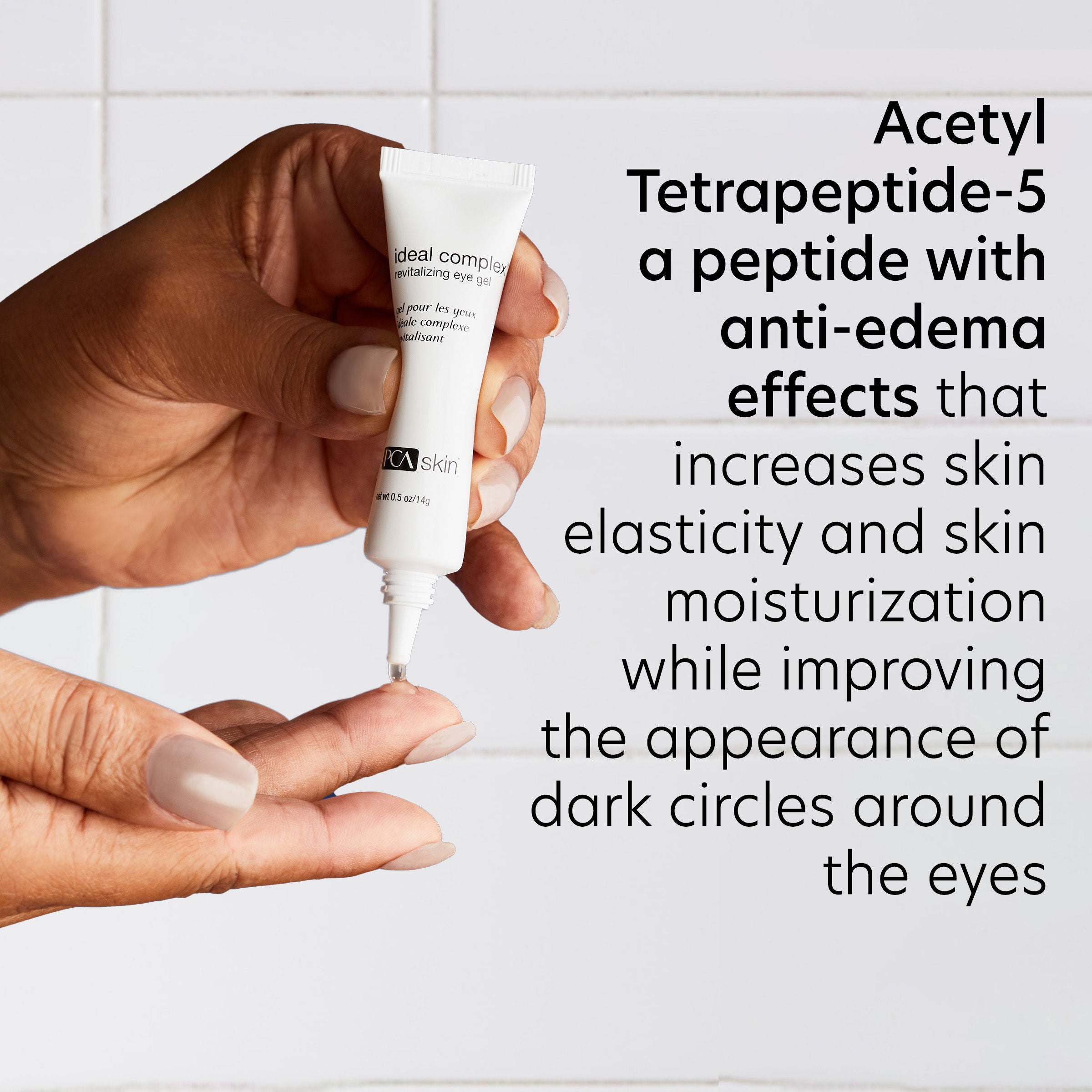 Ideal Complex Revitalizing Eye Gel - Anti-Aging & Hydrating Under Eye Treatment for Dark Circles & Puffiness - Perfect for Morning & Night Skincare Routine