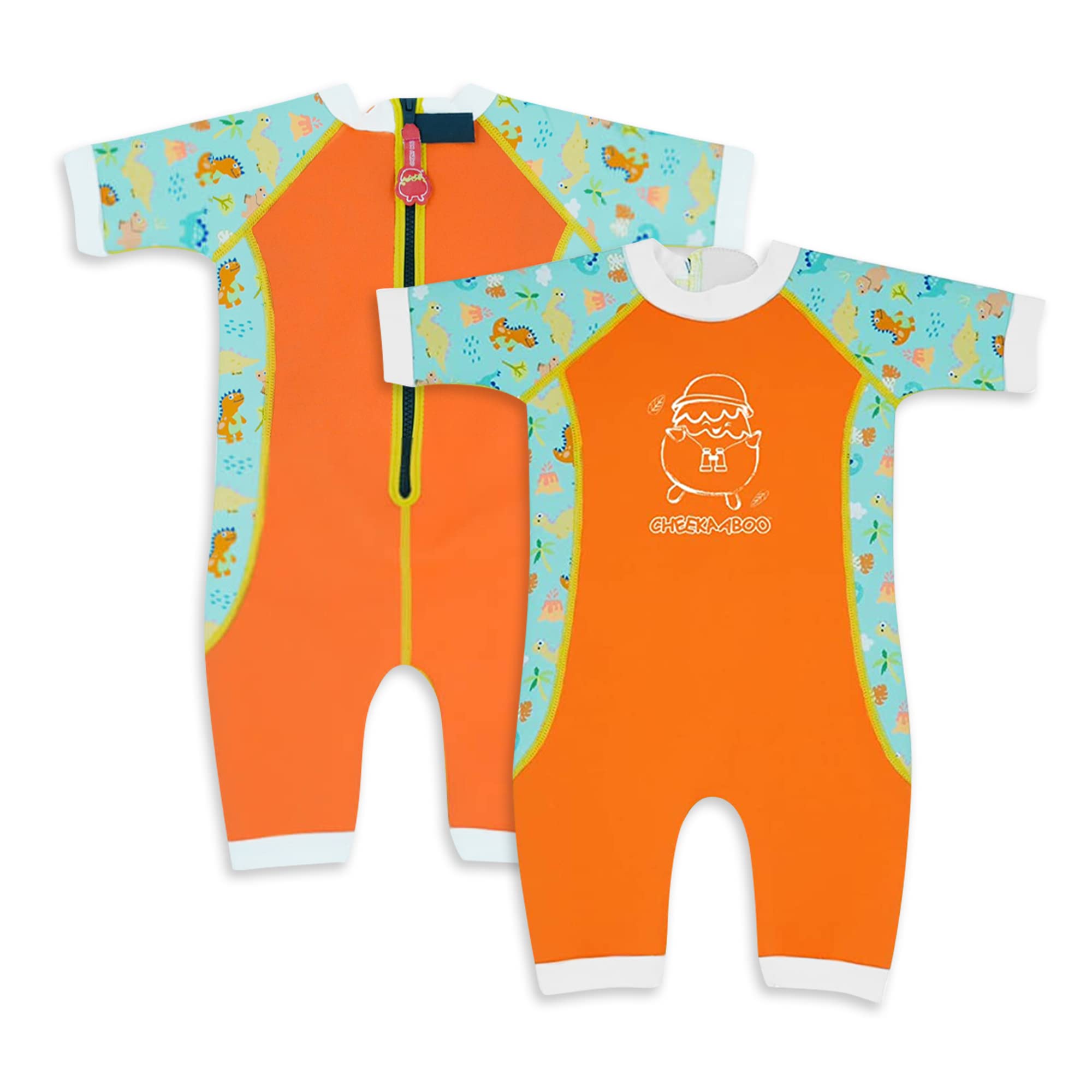 Warmiebabes UPF50+ Neoprene Baby & Toddler Swimsuit - Quick Dry Thermal Wetsuit for Boys & Girls - Perfect for Beach, Pool & Water Play