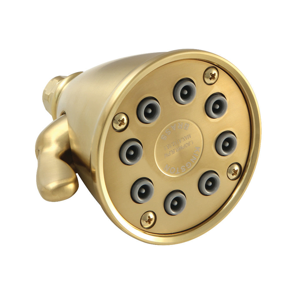 Kingston Brass K139A0MB Victorian Adjustable Jet Spray Shower Head - High Pressure Rainfall Showerhead with 6 Settings for Bathroom & Spa Relaxation