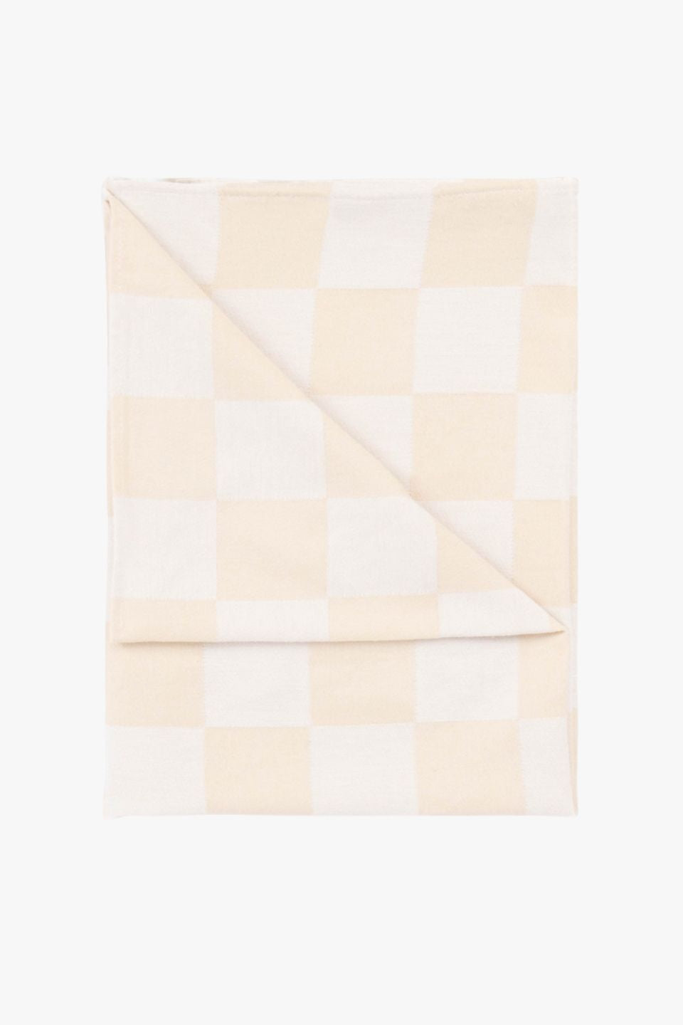 Premium Cove Sand Check Cotton Beach Towel - Soft, Absorbent & Quick-Drying - Perfect for Pool, Beach, Vacation & Outdoor Activities