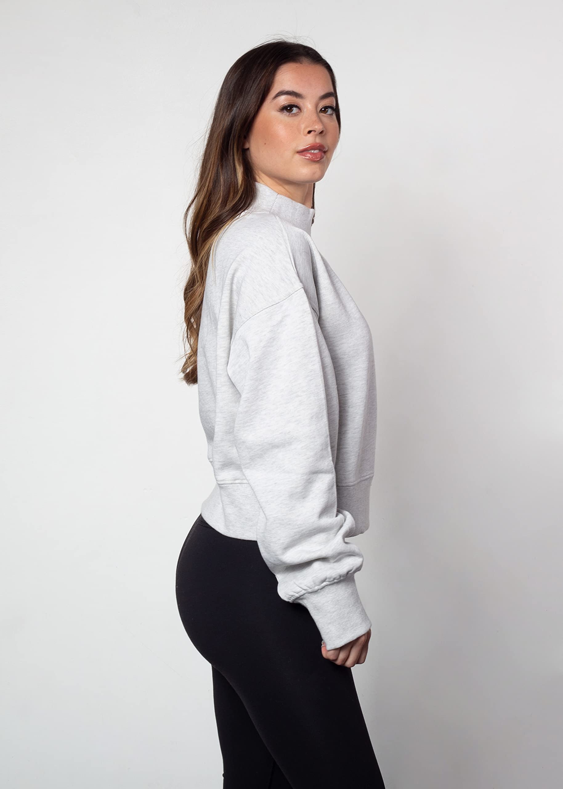 Chicka-D Women's Haily Sweatshirt - Soft Casual Pullover Hoodie for Women | Cozy Fall & Winter Fashion | Perfect for Lounge, Workout, and Everyday Wear
