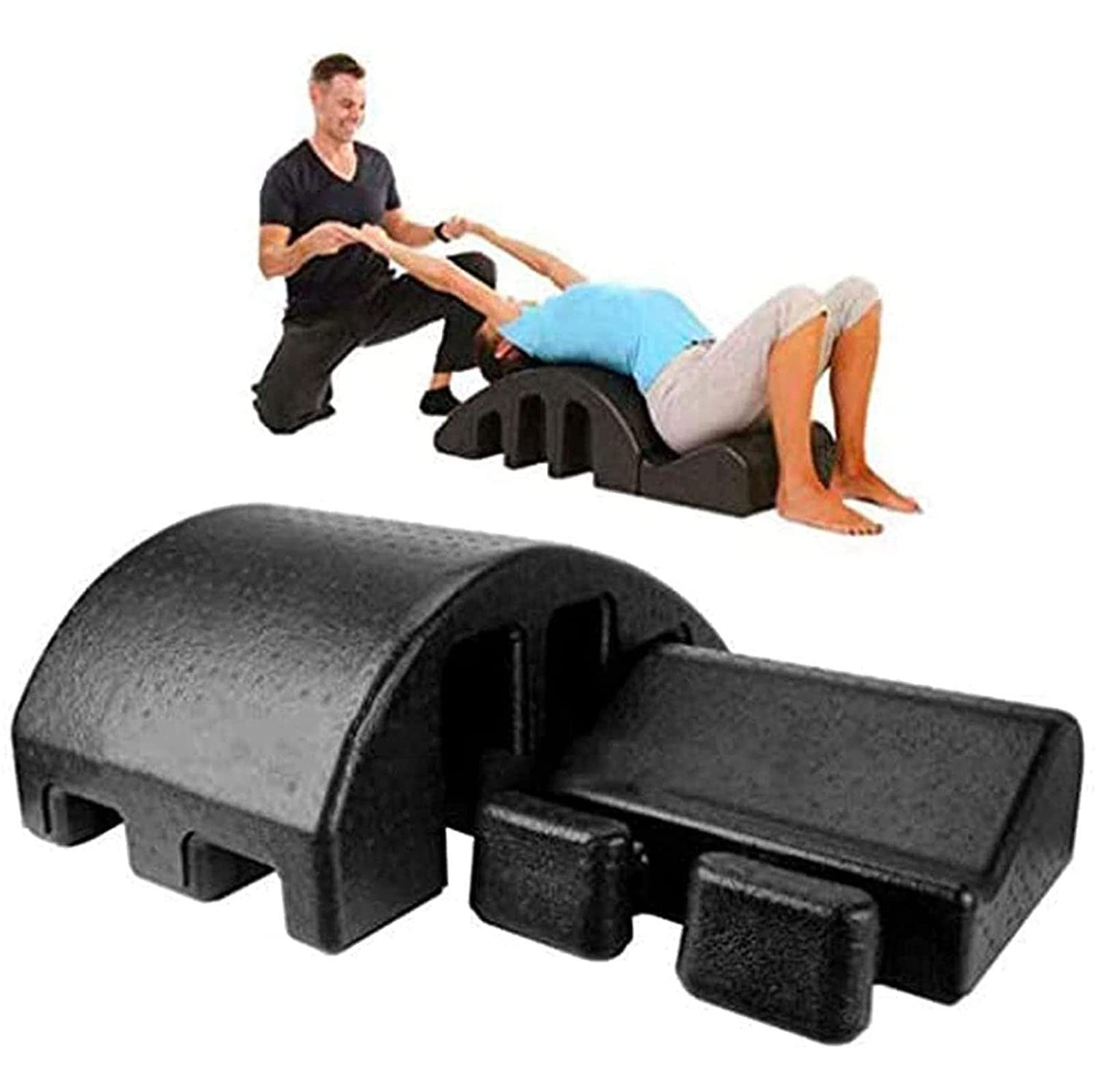 ZLZNX Pula Arc Massage Bed - EPP Yoga Massage Bed for Pilates, Rehabilitation & Pain Relief - Multi-Purpose Spine Orthosis for Weight Support & Whole Body Balance - Perfect for Home Gym, Physical Therapy & Yoga Studio Use