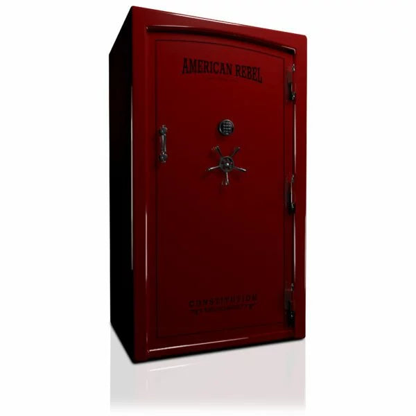 American Rebel CS50 Constitution 50 Gun Safe - Heavy Duty Fireproof Security Safe for Home & Office - Pistol & Rifle Storage with Digital Keypad - Perfect for Gun Owners, Collectors & Firearms Enthusiasts