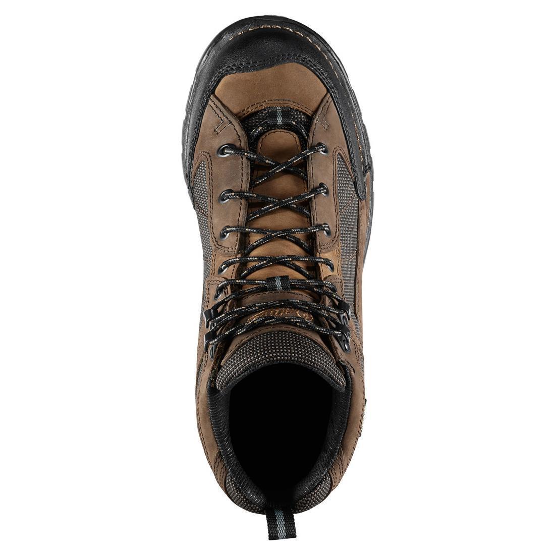 **Radical 452 5.5 Inch Waterproof Hiking Boots for Men & Women - Dark Brown - Outdoor Trekking & Trail Walking**