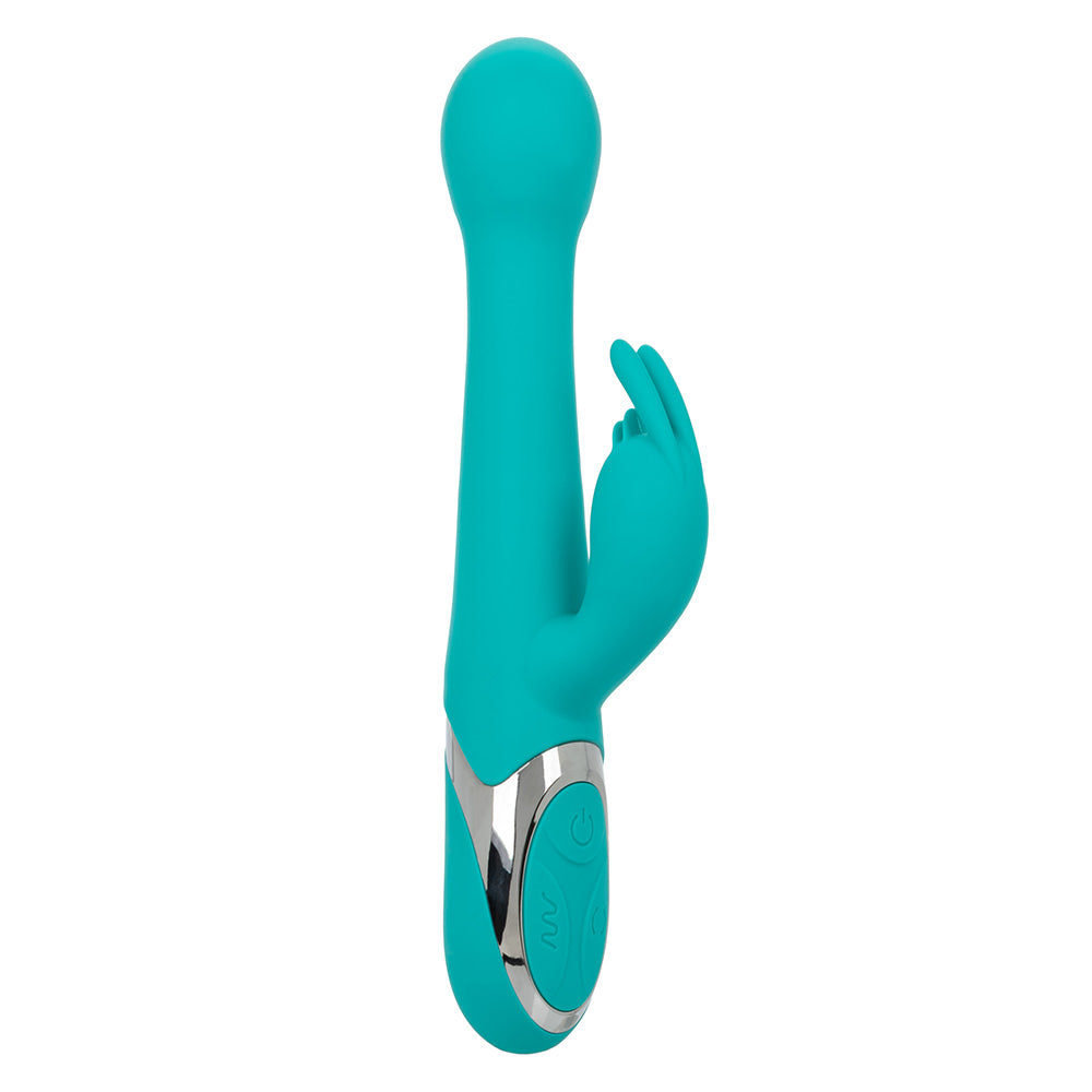 Enchanted Oscillating Thrusting Rabbit Vibrator with Rotating G-Spot Beads - Powerful Dual Stimulation for Women, Perfect for Solo Play & Couples Intimacy