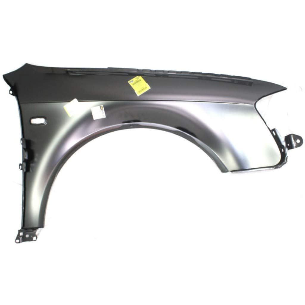 2005-2008 Audi A4 Driver Side Front Fender Replacement - CAPA Certified with Turn Signal Hole | Compatible with Base/Avant Models | Fits Part Numbers 8E0821105F & AU1240116 | Perfect for Auto Body Repair & Restoration Projects
