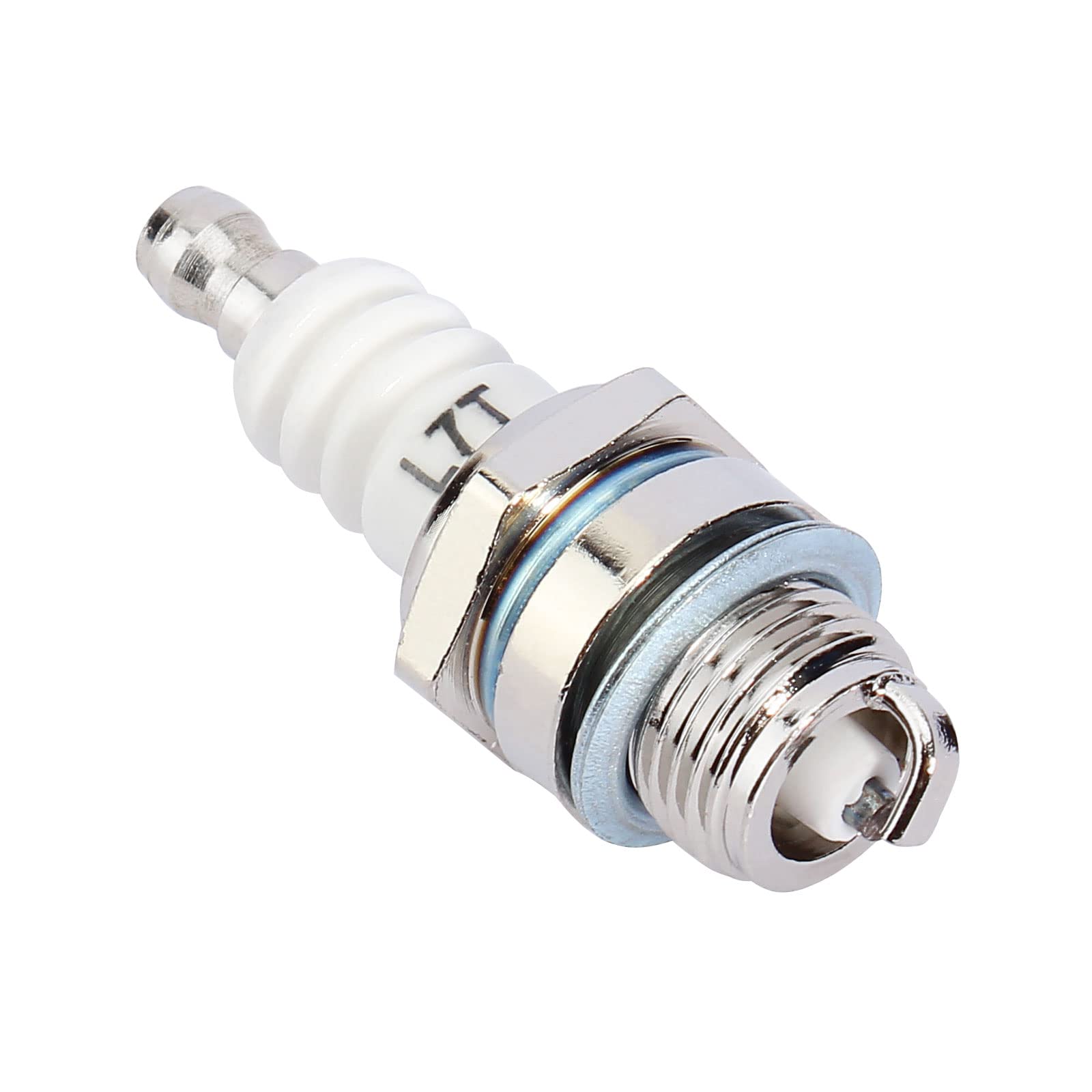 Yingshop Pack of 10 L7T Spark Plugs - Compatible with 33cc 43cc 47cc 49cc 2-Stroke Engines - Fits Mini Pocket Bikes, ATVs, Quads, Scooters, Trimmers, Blowers, Chainsaws, Brushcutters, Lawnmowers - Works with Husqvarna, Kawasaki, Echo, Stihl - Ideal for Outdoor Power Equipment Maintenance & Small Engine Repair