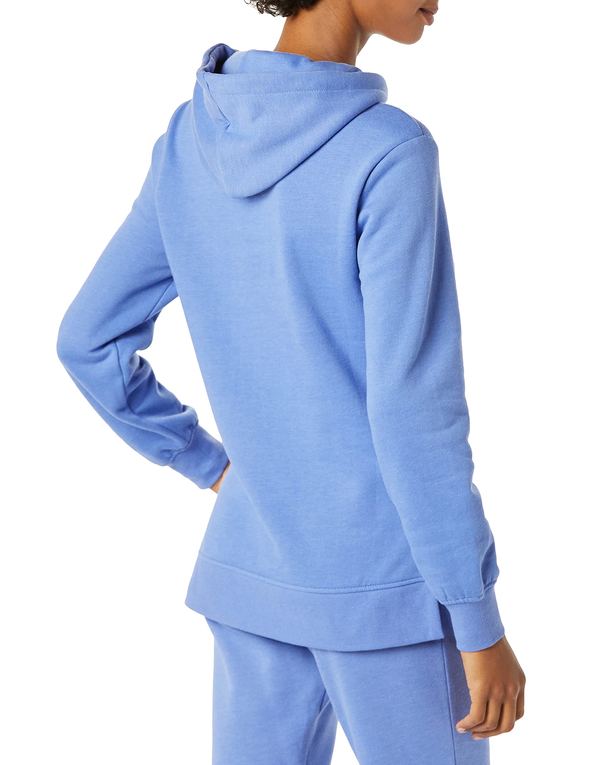 Amazon Essentials Women's Fleece Hooded Tunic Sweatshirt - Soft Warm Pullover for Casual Wear, Lounge & Outdoor Activities
