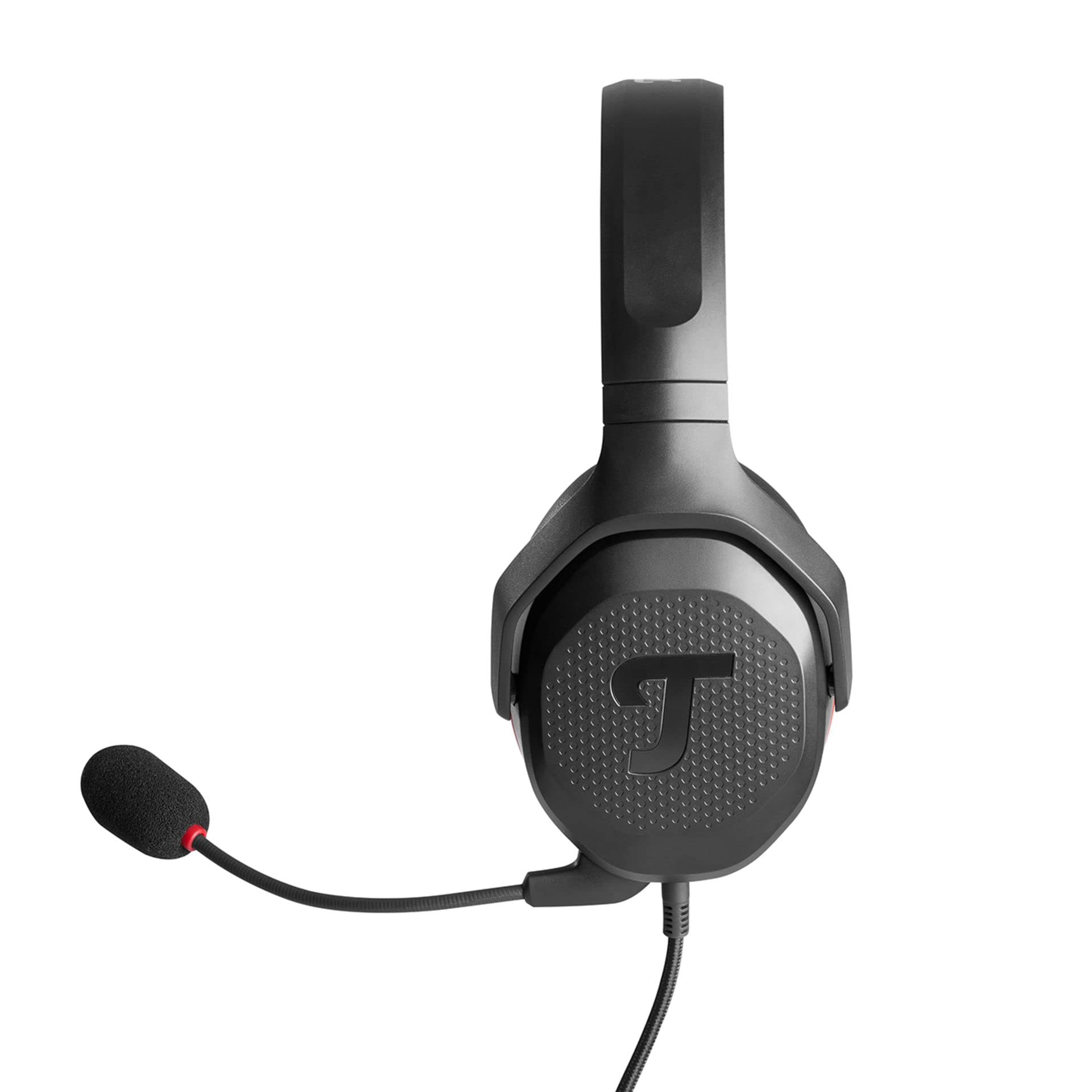 Teufel CAGE ONE Gaming Headset with Microphone - Over Ear Noise Cancelling Headphones for PC, PS5, Xbox, Music & Home Office - TeamSpeak Certified - Black | Perfect for Online Gaming, Streaming & Remote Work