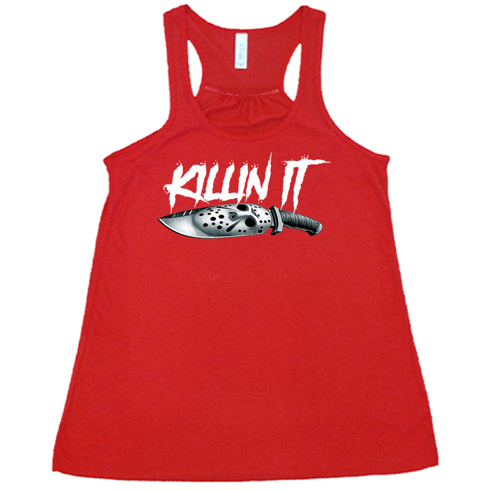 Slasher Killin It T-Shirt - Horror Movie Fan Gift, Halloween Costume, Scary Graphic Tee for Men & Women - Perfect for Halloween Parties, Horror Conventions & Casual Wear