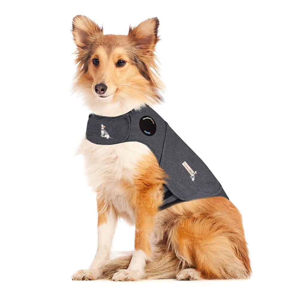 ThunderShirt Anxiety Jacket for Dogs - Calming Vest with Reflective Strips for Small Dogs - Perfect for Thunderstorms, Fireworks & Travel Anxiety Relief