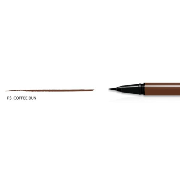 MERZY The First Pen Eyeliner - Waterproof Liquid Eyeliner for Precise Winged Liner & Cat Eye Makeup | Long Lasting & Smudge Proof | Perfect for Daily Use, Parties & Special Occasions