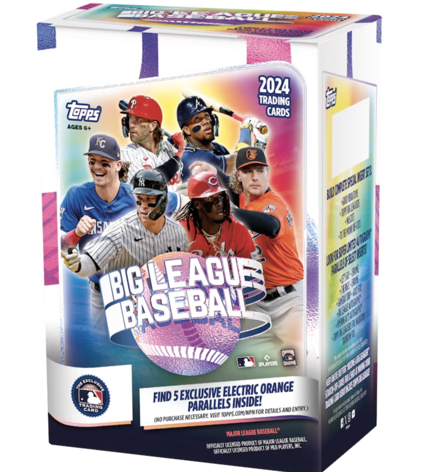 2024 Topps Big League Baseball Value Box - 10 Packs Per Box | MLB Trading Cards Collection | Perfect for Baseball Fans, Collectors & Fantasy Sports Enthusiasts