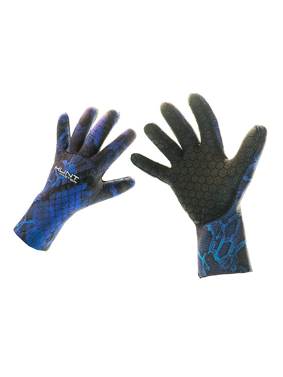 Huntmaster Burnum 3.5mm Neoprene Camo Gloves for Hunting, Fishing & Outdoor Activities - Waterproof & Durable Cold Weather Gloves