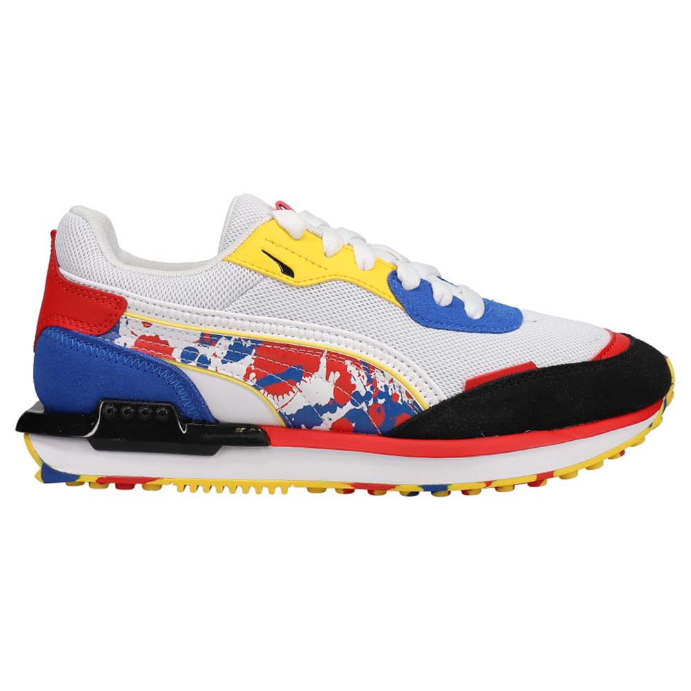 PUMA City Rider Splash Sneakers for Boys - Lightweight Running Shoes for Kids with Cushioned Comfort - Perfect for School, Sports & Everyday Wear
