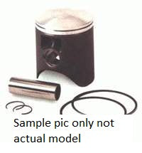 Vertex Piston Kit for Beta 250RR 2018-2021 (66.37mm) - High Performance Replacement Part for Dirt Bike & Off-Road Motorcycle Engine Rebuild