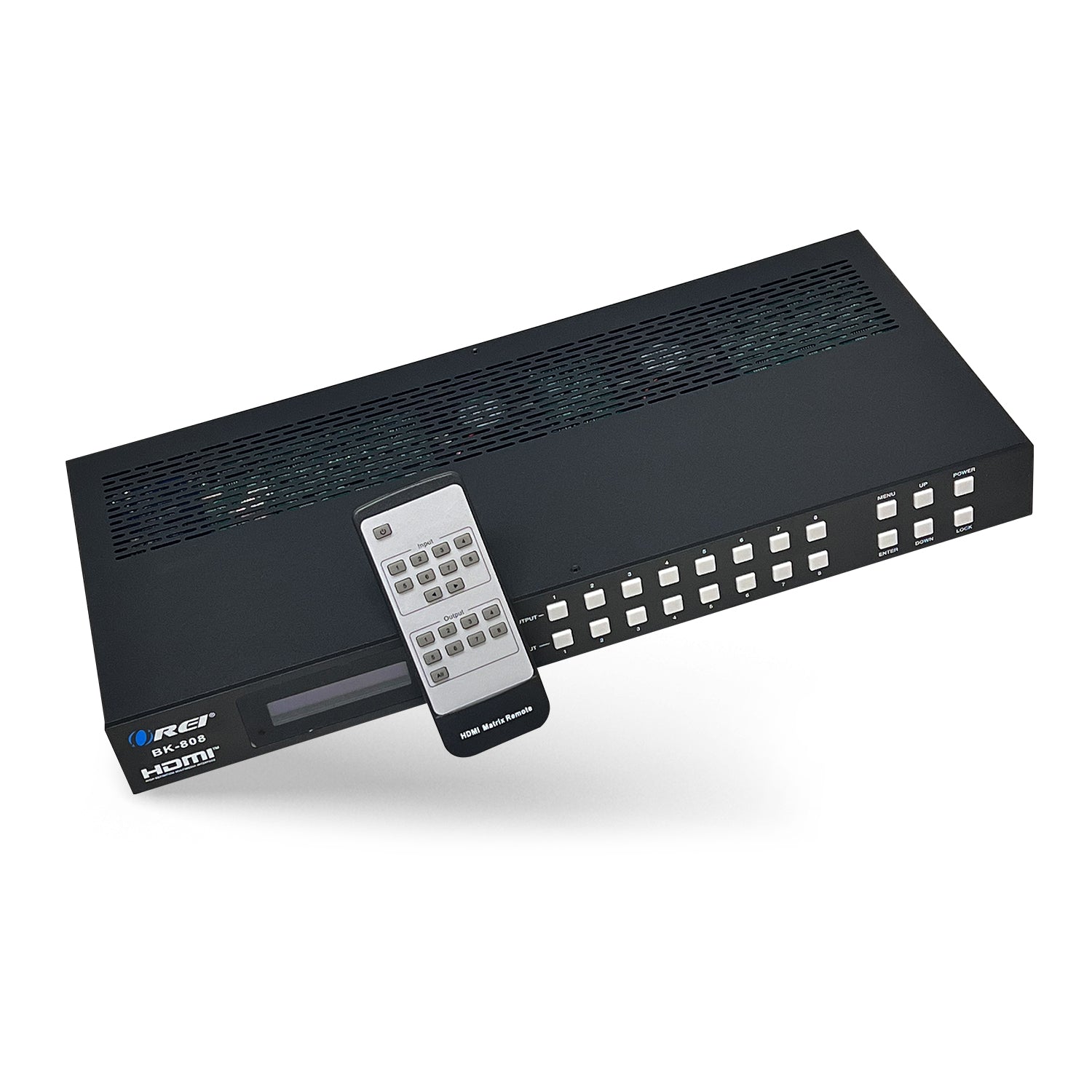 8K 8x8 HDMI Matrix Switch with Audio Extractor - 8 Input 8 Output 4K@120Hz 8K@60Hz HDR10+ - Perfect for Home Theater, Gaming Setup and Conference Room AV Systems