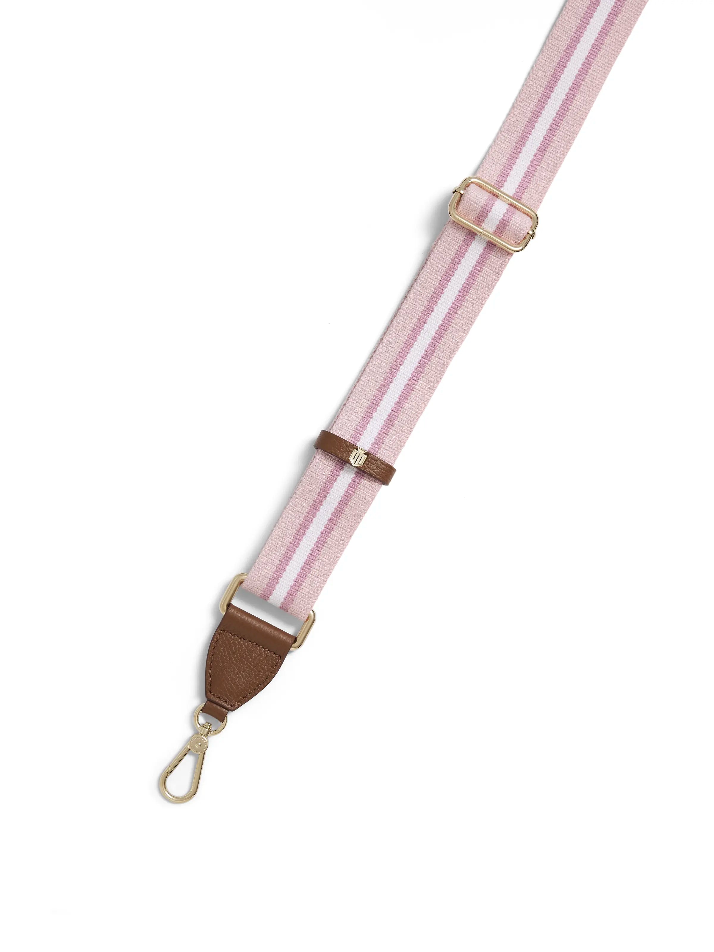 Signature Pink Webbing Strap for Breast Cancer Awareness 2024 - Support Cause with Durable Fashion Accessory for Bags, Wallets & Everyday Use
