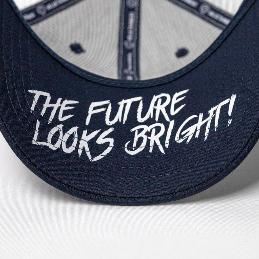 Valuetainment 'Future Looks Bright' Trucker Hat - Motivational Baseball Cap for Entrepreneurs & Business Enthusiasts - Perfect for Outdoor Events, Networking & Daily Inspiration