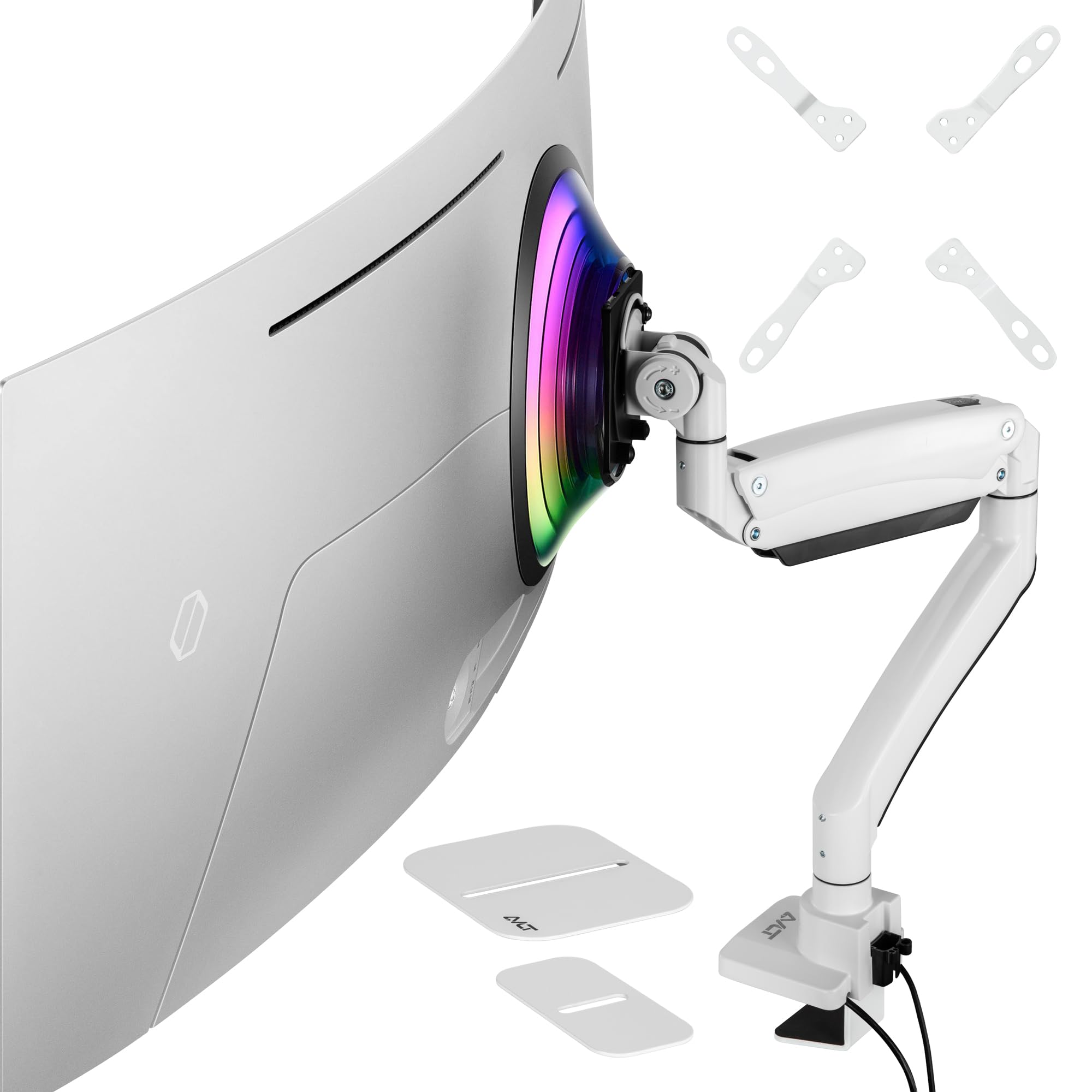 AVLT Premium Aluminum Single Monitor Arm 17
