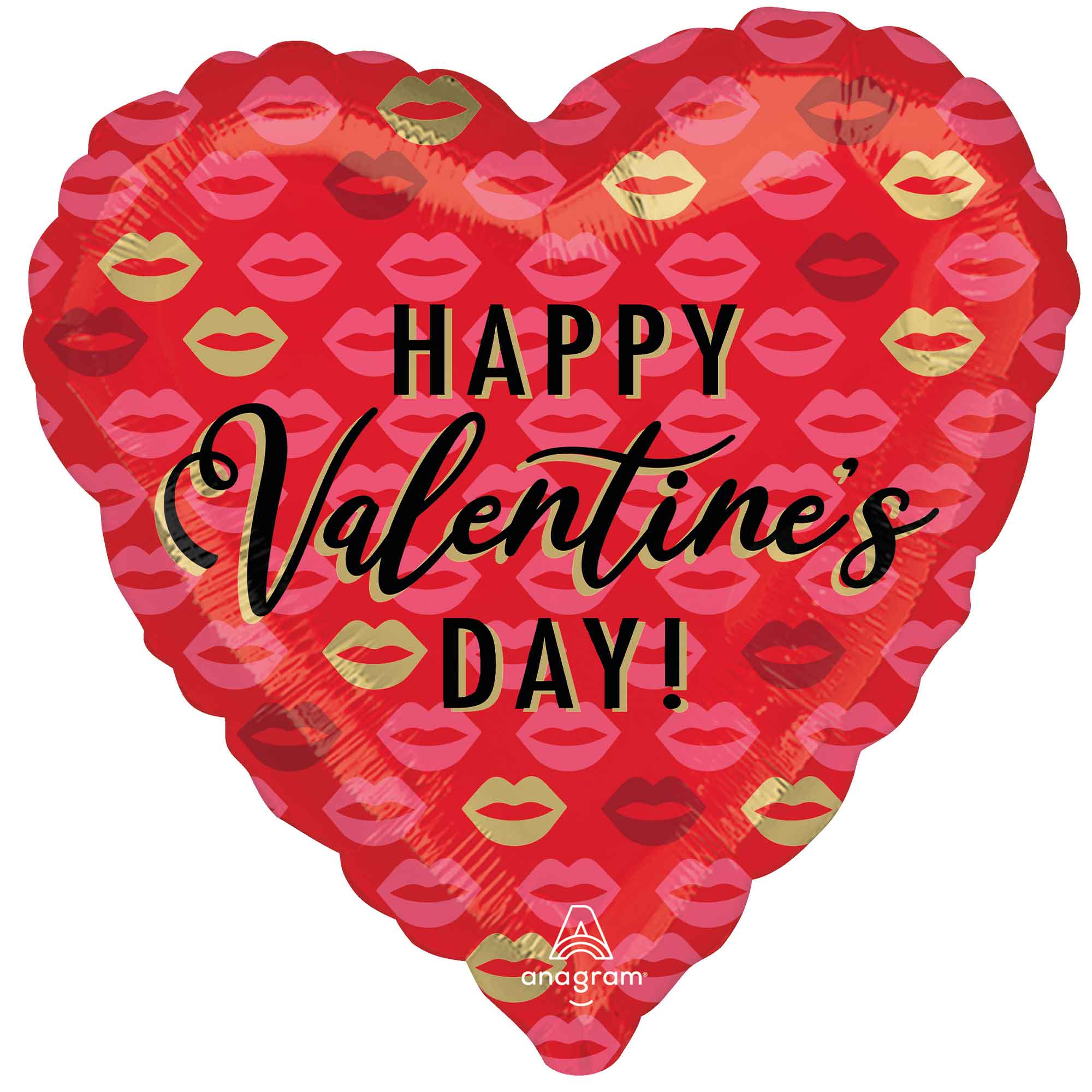 45cm Standard HX Valentine Kisses S40 - Romantic Plush Stuffed Animal for Couples, Gifts & Home Decor (Perfect for Valentine's Day, Anniversaries & Romantic Surprises)
