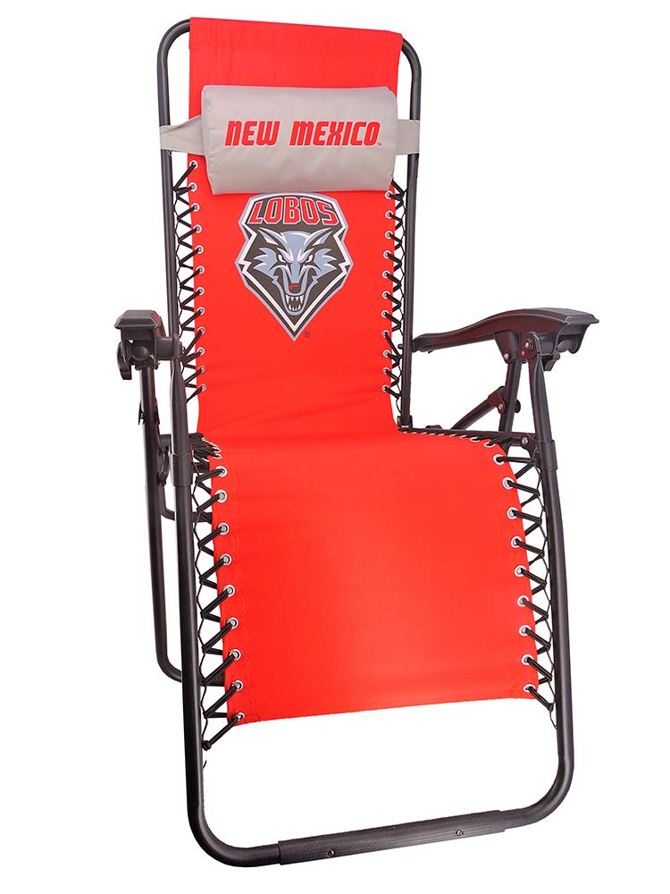 Logo Brands New Mexico Zero Gravity Lounger - Portable Outdoor Recliner Chair for Patio, Beach, Camping & Poolside Relaxation