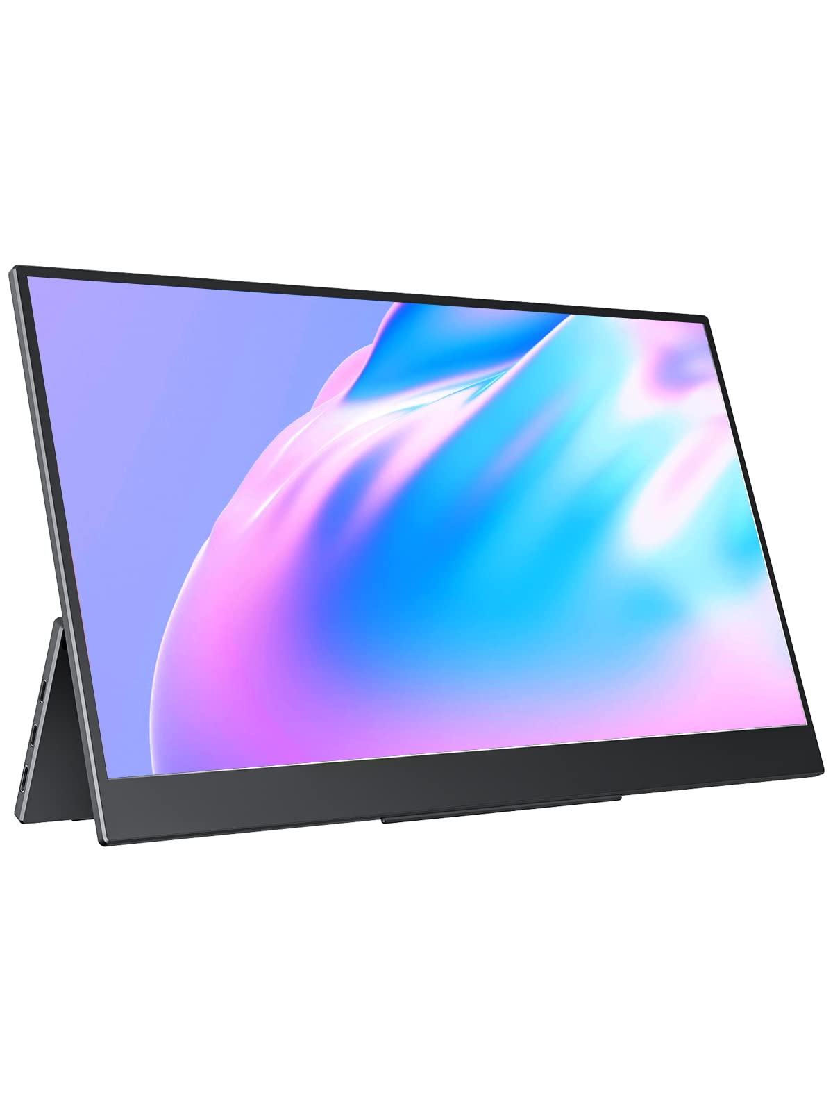 Cocopar 15.6 Inch Portable Monitor - Full HD 1080P HDR USB-C Travel Display with Kickstand, Dual Type-C & Mini HDMI for Laptop, PC, Mac, Surface, Xbox, PS5 - Perfect for Work, Gaming & Entertainment On-The-Go