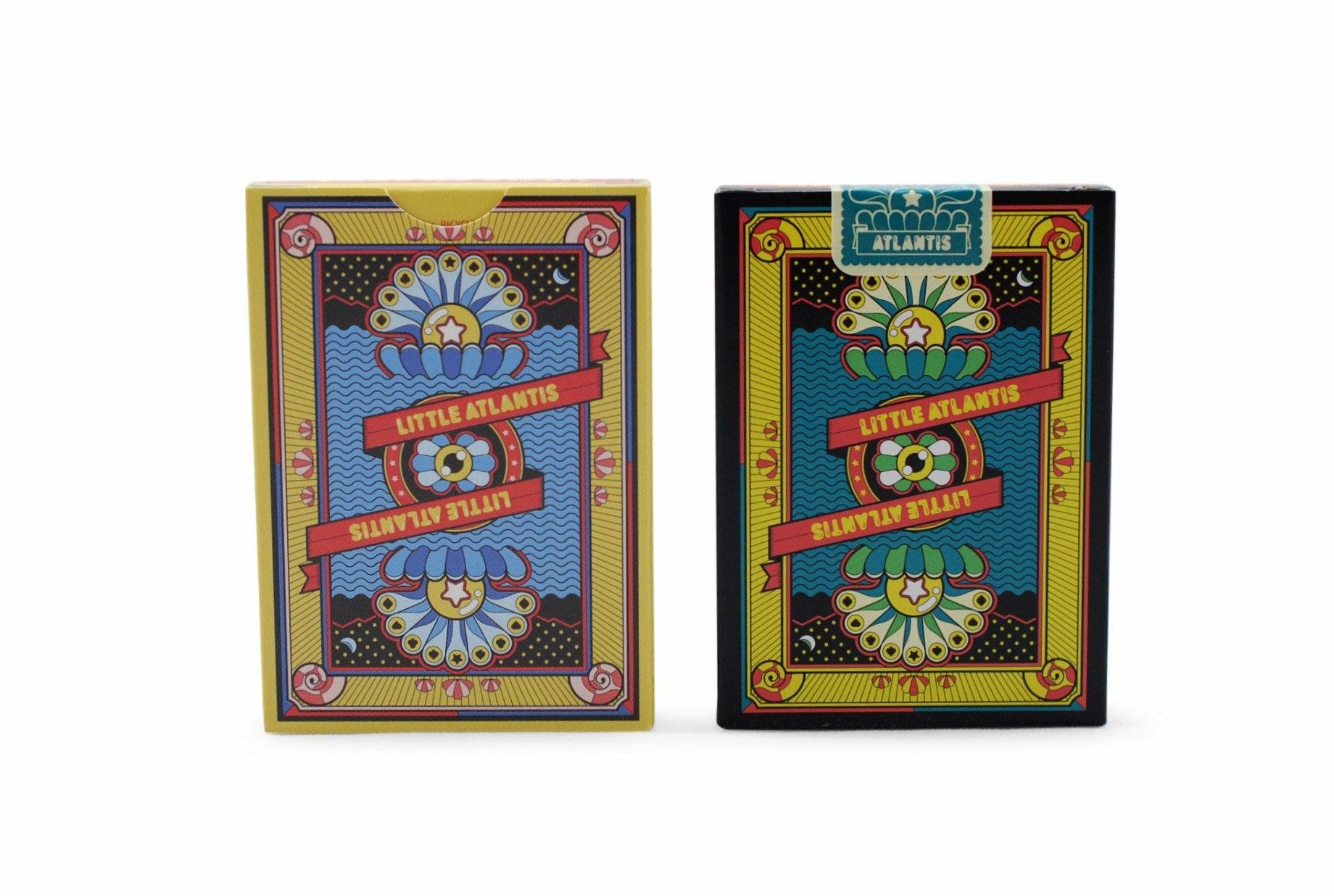 Bicycle® Little Atlantis Playing Cards - Premium Waterproof & Durable for Magic Tricks, Card Games, and Collecting - Perfect for Poker Nights, Travel, and Gift Giving