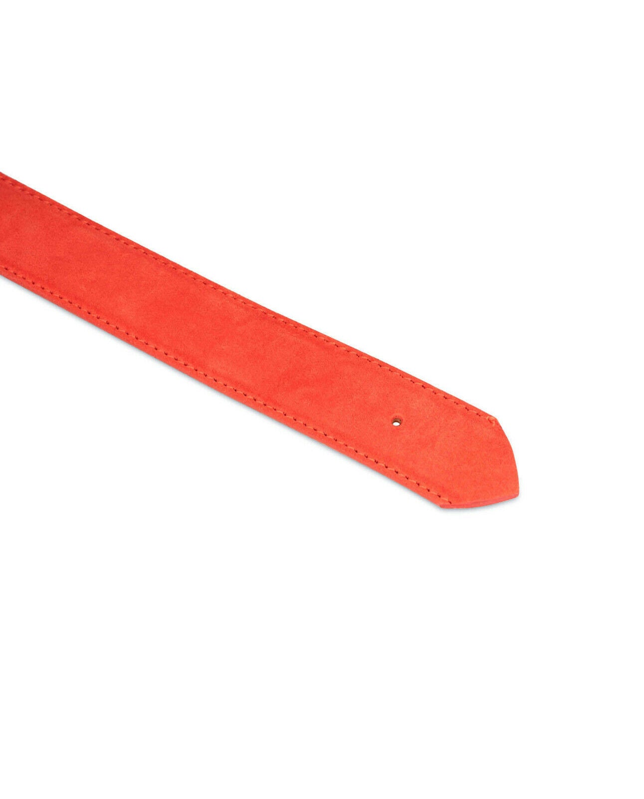 Montblanc 35mm Red Leather Belt Strap Replacement for Men - Genuine Suede Strap Compatible with Montblanc Buckles | Perfect for Business, Casual & Formal Wear