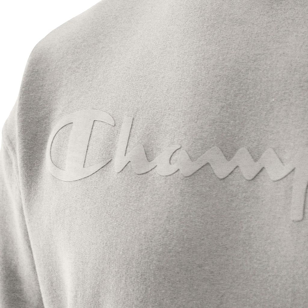 Men's Champion Powerblend Graphic Hoodie - Soft Fleece Pullover Sweatshirt for Casual Wear, Gym & Street Style | Comfortable Cotton Blend for Everyday Use