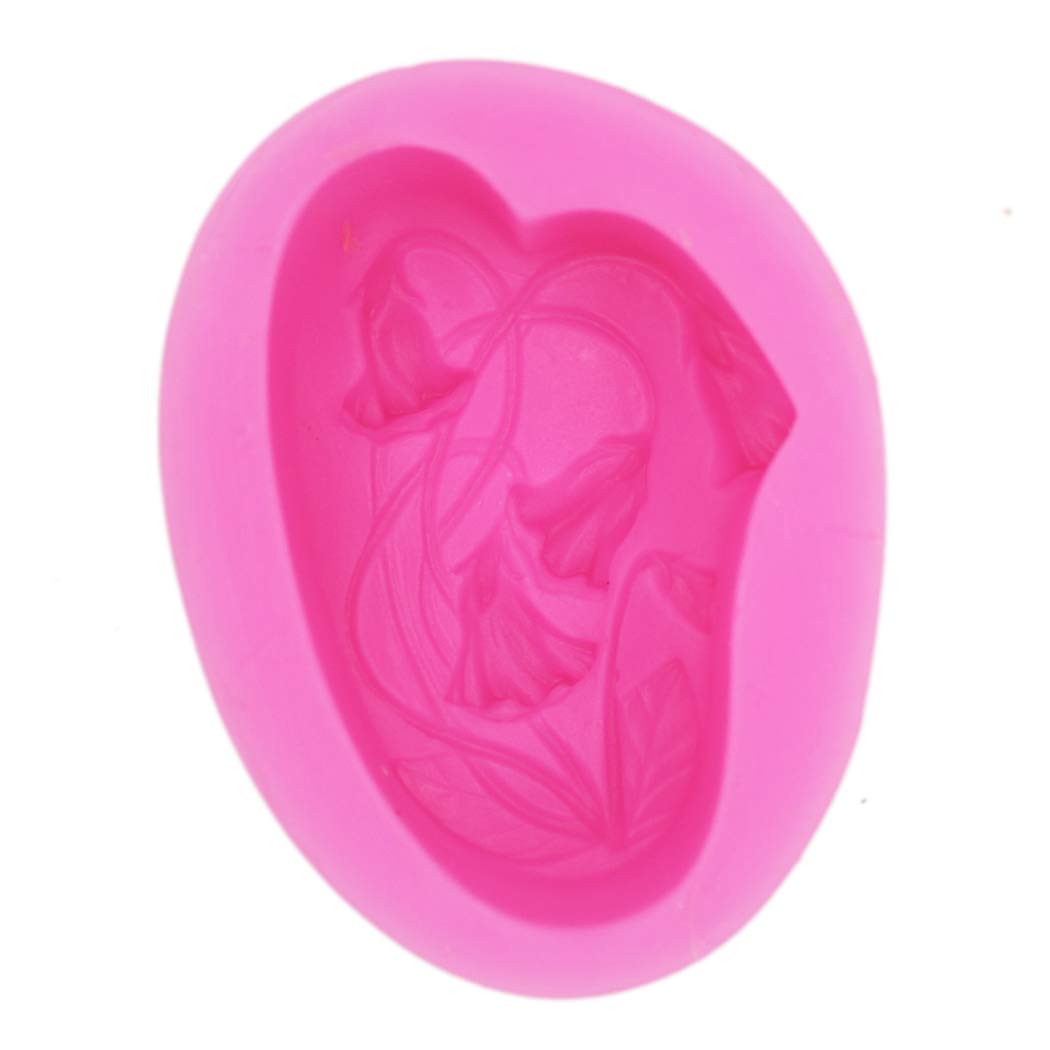 Longzang Flower Silicone Soap Molds for DIY Handmade Soap Making - Perfect for Crafting, Bath Bombs, Wedding Favors & Home Decor Gifts