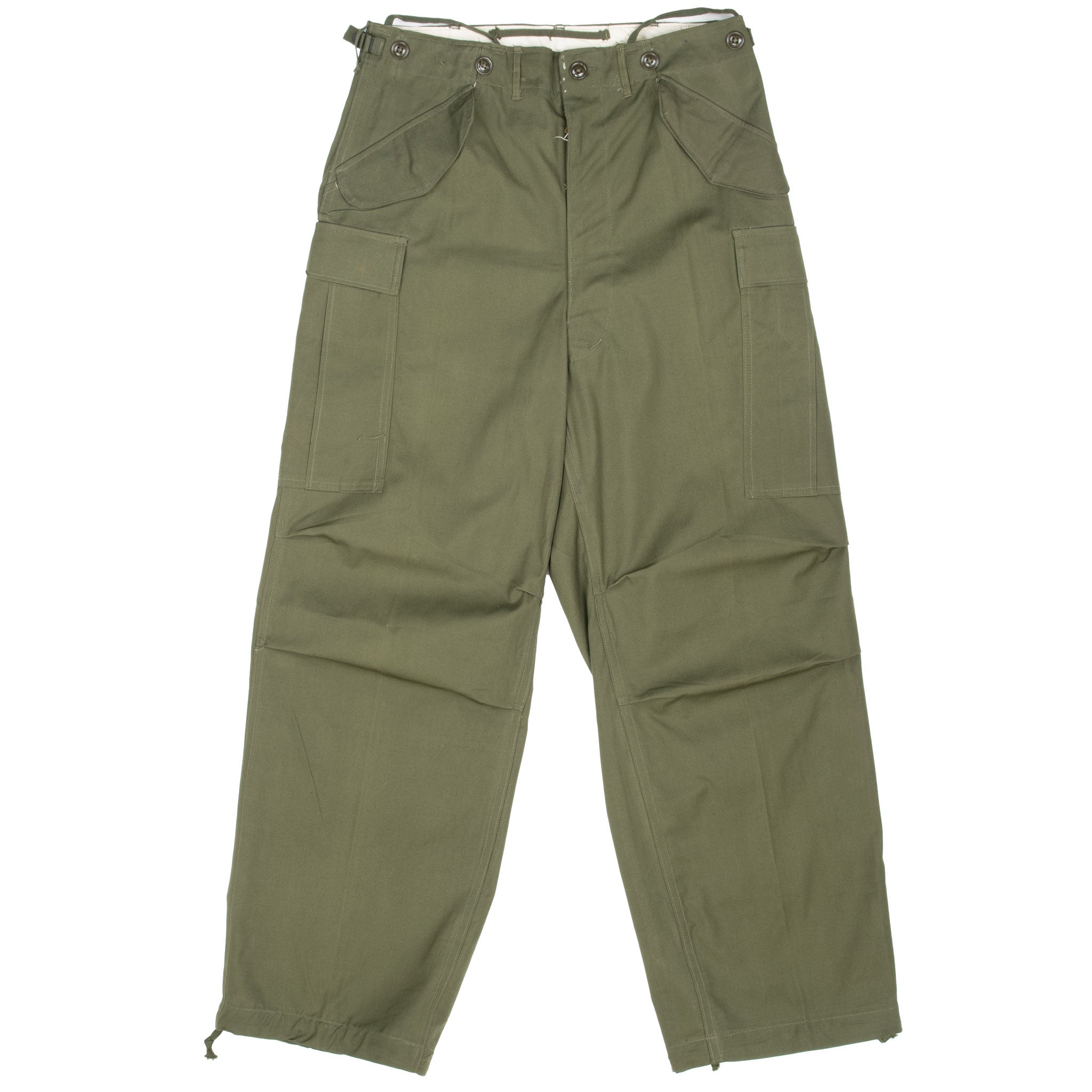 Vintage US Army M51 Field Pants - Korean War Era Military Trousers - Small Regular Size - Authentic Reproduction for Outdoor Adventures & Historical Reenactments