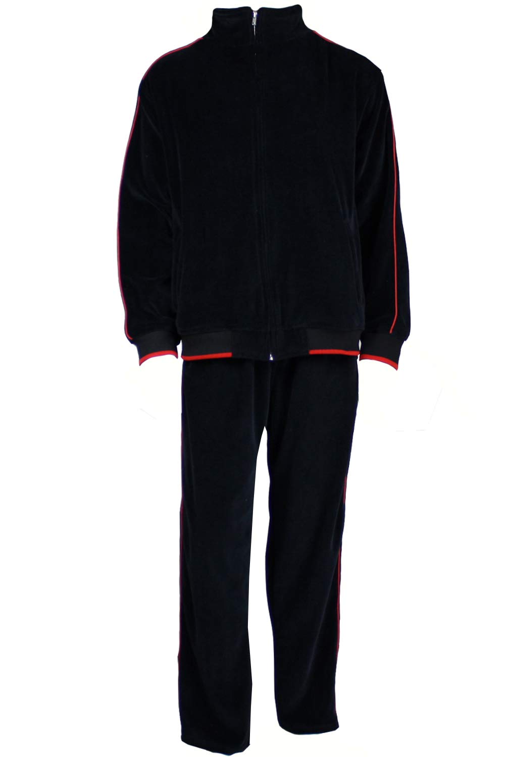 **Men's Velour Tracksuit - Comfortable & Stylish Sweatsedo Jogging Suit for Lounge, Gym & Streetwear**
