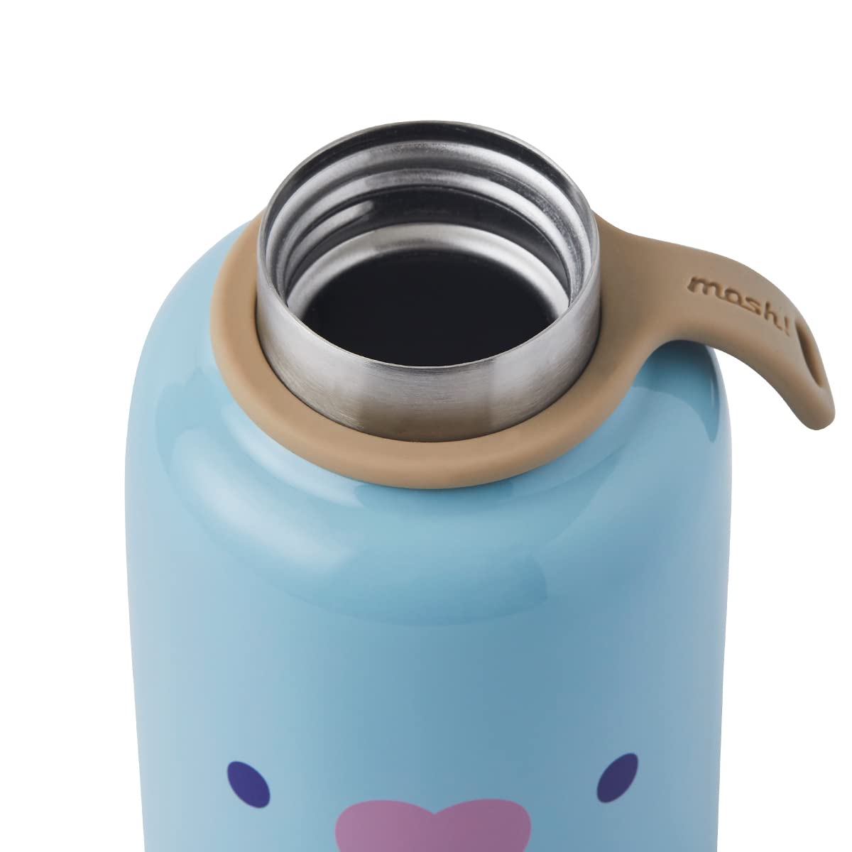 BT21 MANG Character Mini Stainless Steel Tumbler - 16oz Insulated Travel Mug for Hot & Cold Drinks - Perfect for Office, Gym, and Outdoor Activities