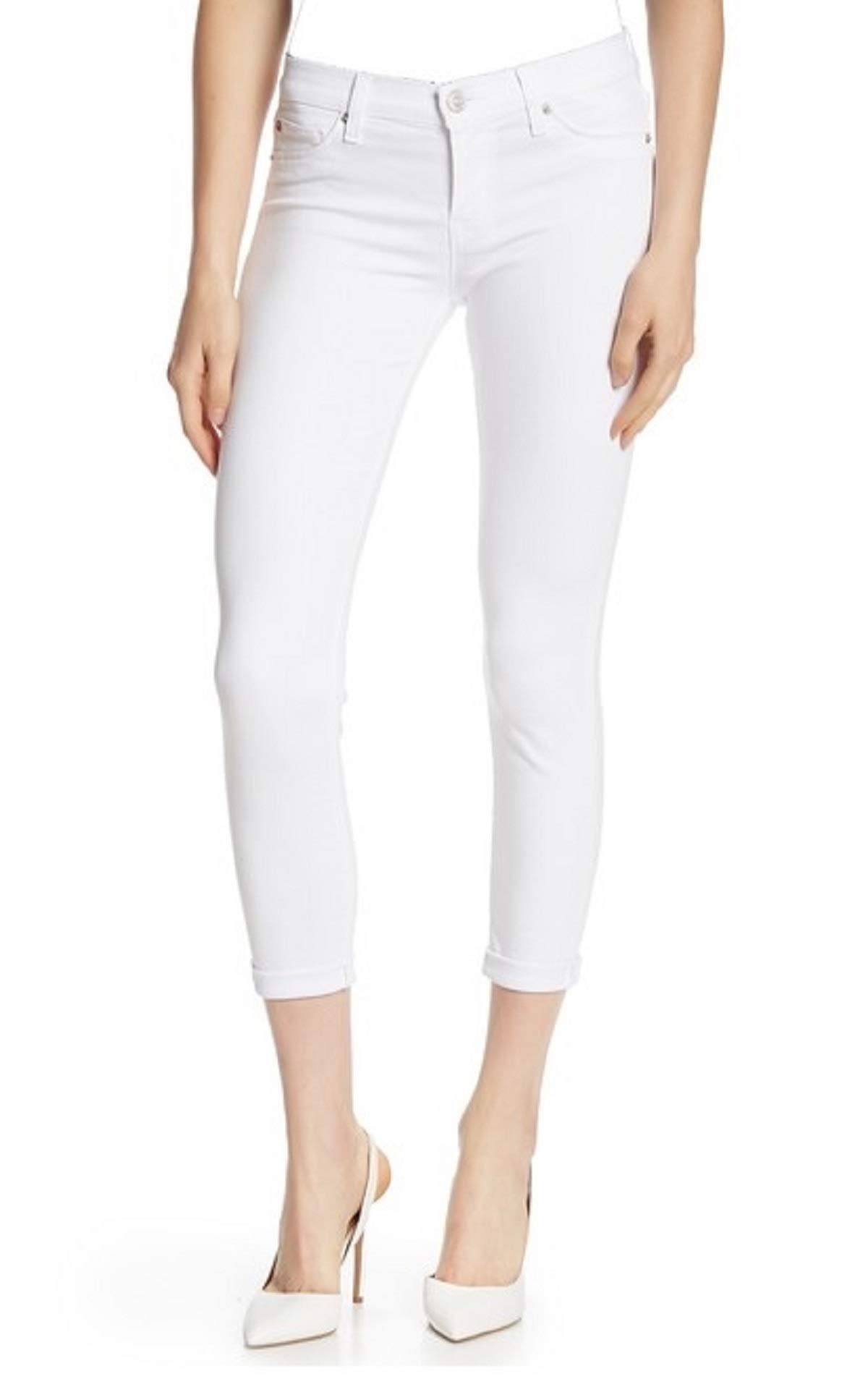 HUDSON Jeans Harkin Crop Warlike Jeans for Women - Size 29 | High Waisted Skinny Jeans with Stretch | Perfect for Casual Wear & Night Out