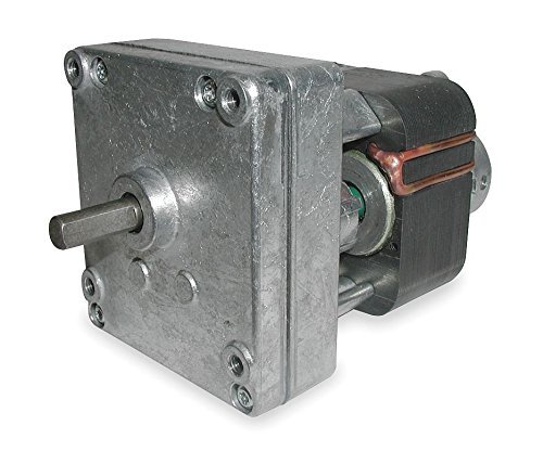Dayton 1MBF3 Gear Motor 1.1 RPM 1/670 HP 115V AC (Replaces Old Model 2Z804) - Ideal for Conveyor Systems, Packaging Equipment & Industrial Machinery