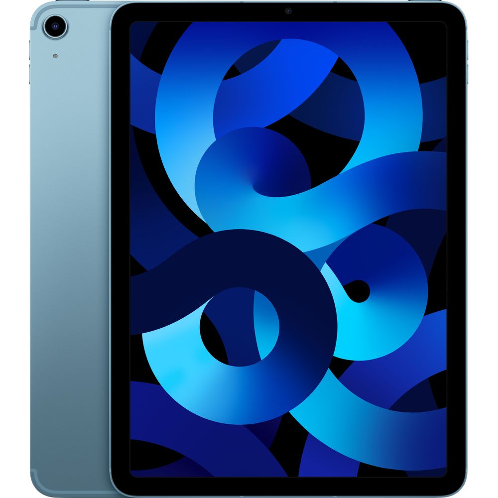Apple iPad Air 5 (5th Generation) 64GB Wi-Fi + Cellular - Space Blue (Latest Model 2022) | MM6U3LL/A | Perfect for Work, Study & Entertainment On-The-Go