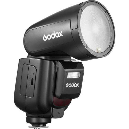 Godox V1Pro Round Head Flash Speedlite for Olympus & Panasonic Cameras - Perfect for Portrait, Wedding, and Studio Photography