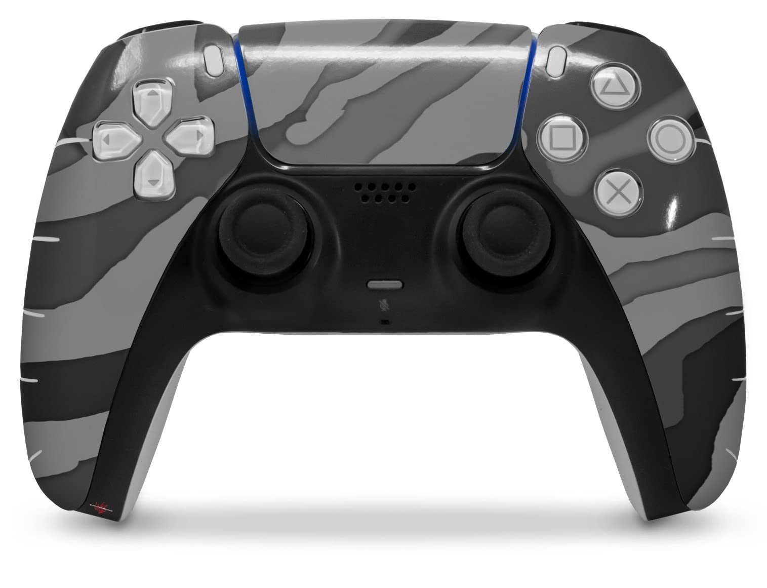 PS5 DualSense Controller Skin Wrap - Camouflage Gray for Gaming Protection