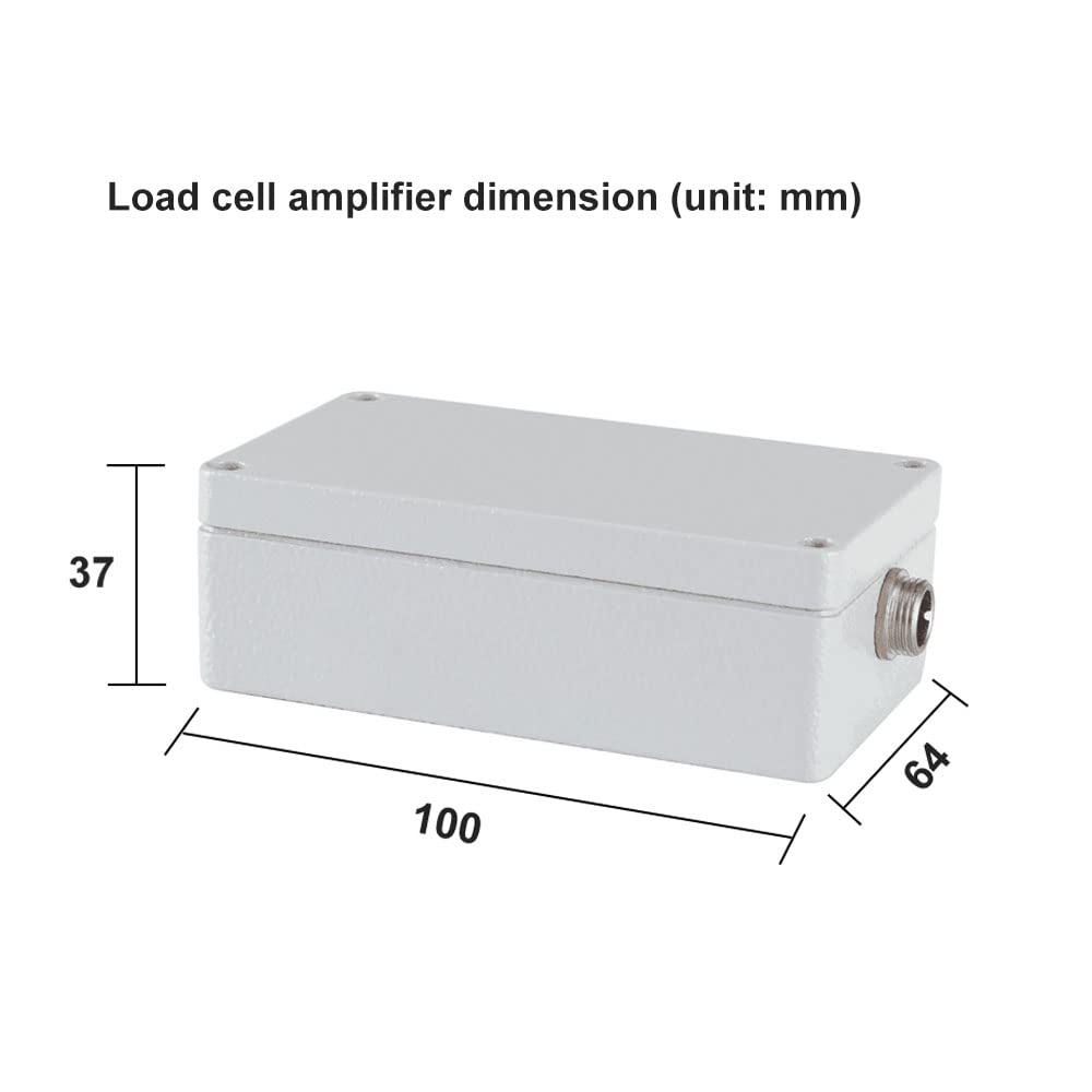 High Precision ATO Single Channel Load Cell Amplifier Transmitter ±0.1% FS Accuracy, IP66 Protection, 4-20mA Output - Ideal for Industrial Weighing, Process Control & Automation Systems