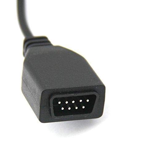 Link-e 2-Pack Extension Cable for SEGA Genesis/Mega Drive/Master System Controller - Extra Long Cord for Comfortable Gaming Setup (Perfect for Retro Gaming & Console Modding)