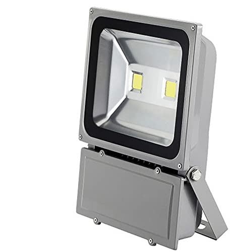 100W LED Outdoor Wall Wash Flood Light - IP65 Waterproof, 10000LM Brightness for Garden, Facade, Landscape Lighting - LUMINTURS(TM)